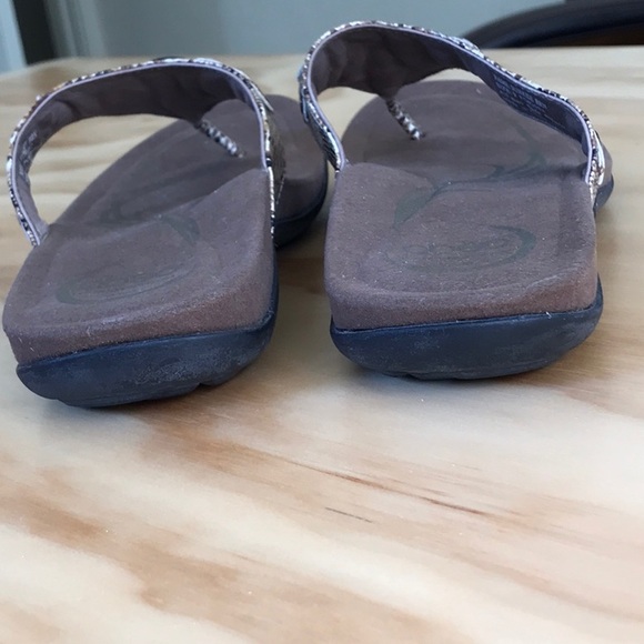 ABEO Sandals Sunrise Snake Print Size 9 Like New - Picture 14 of 16